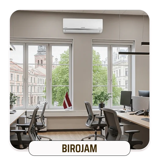 Gaisa kondicionieri birojiem | Midea, Toschiba, Hisense, Daikin, Gree, AlpicAir
