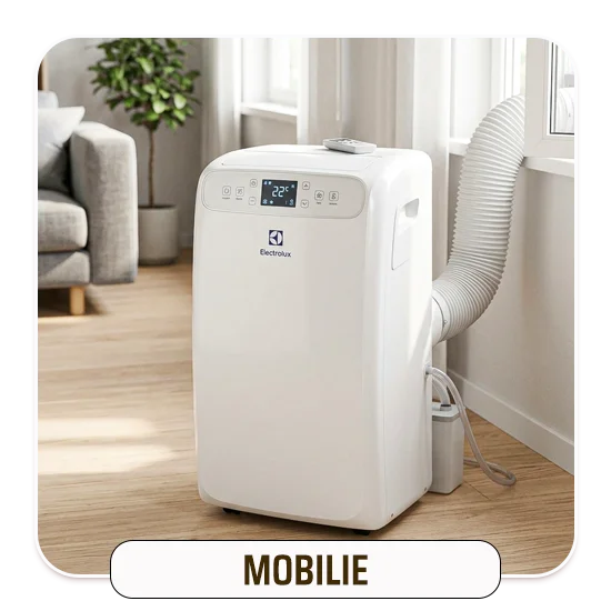 Mobilie gaisa kondicionieri | Pārvietojamie kondicionieri bez ārējā bloka | Midea, Toschiba, Hisense, Daikin, Gree, AlpicAir