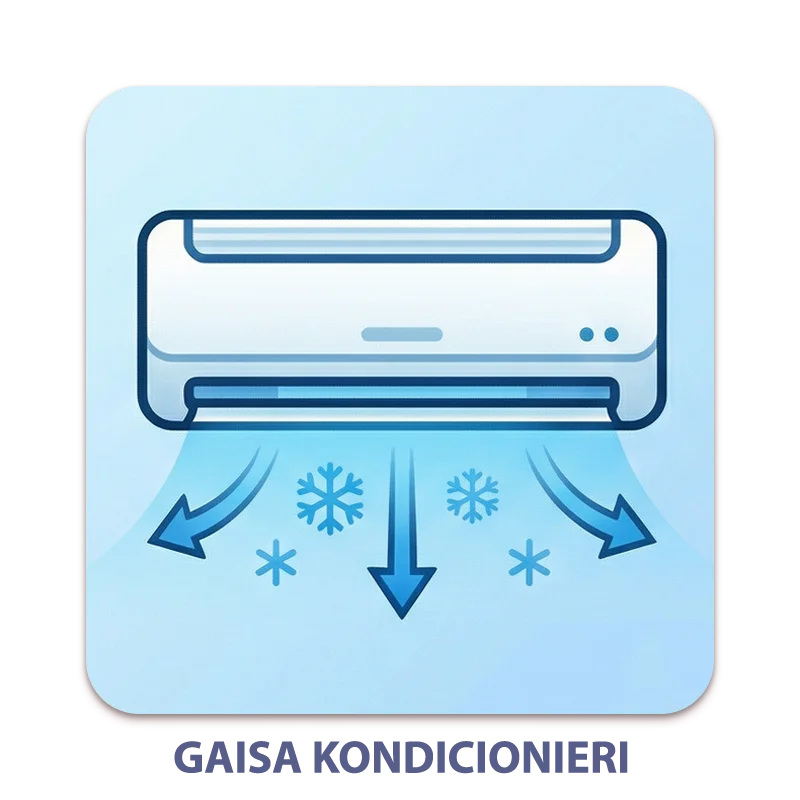 Gaisa kondicionieri Gaisa kondicionieri: Midea, Toshiba, Hisense, Daikin, Gree, AlpicAir